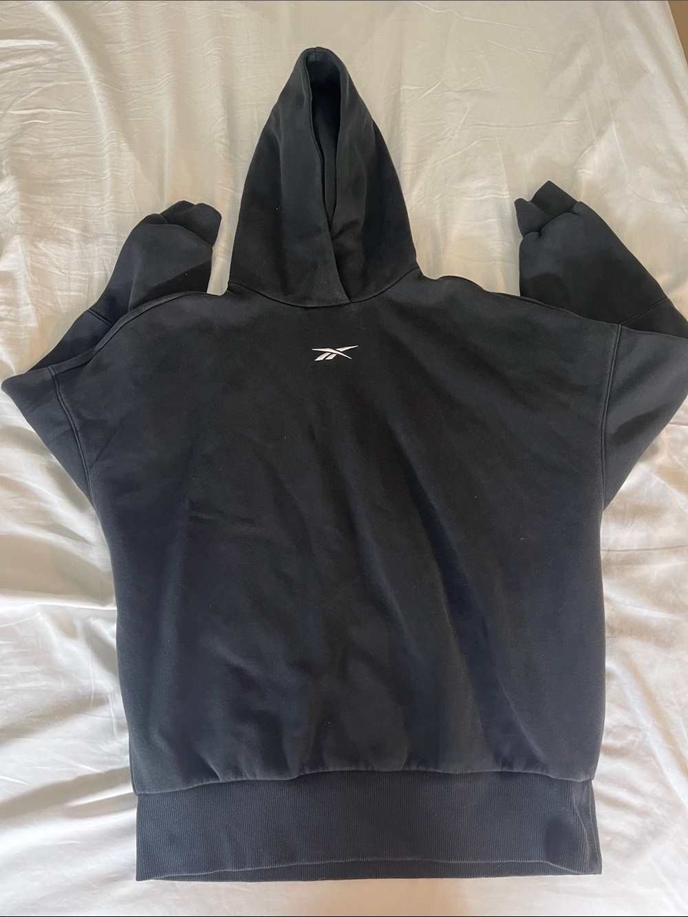 Reebok Black Pullover Hoodie size s